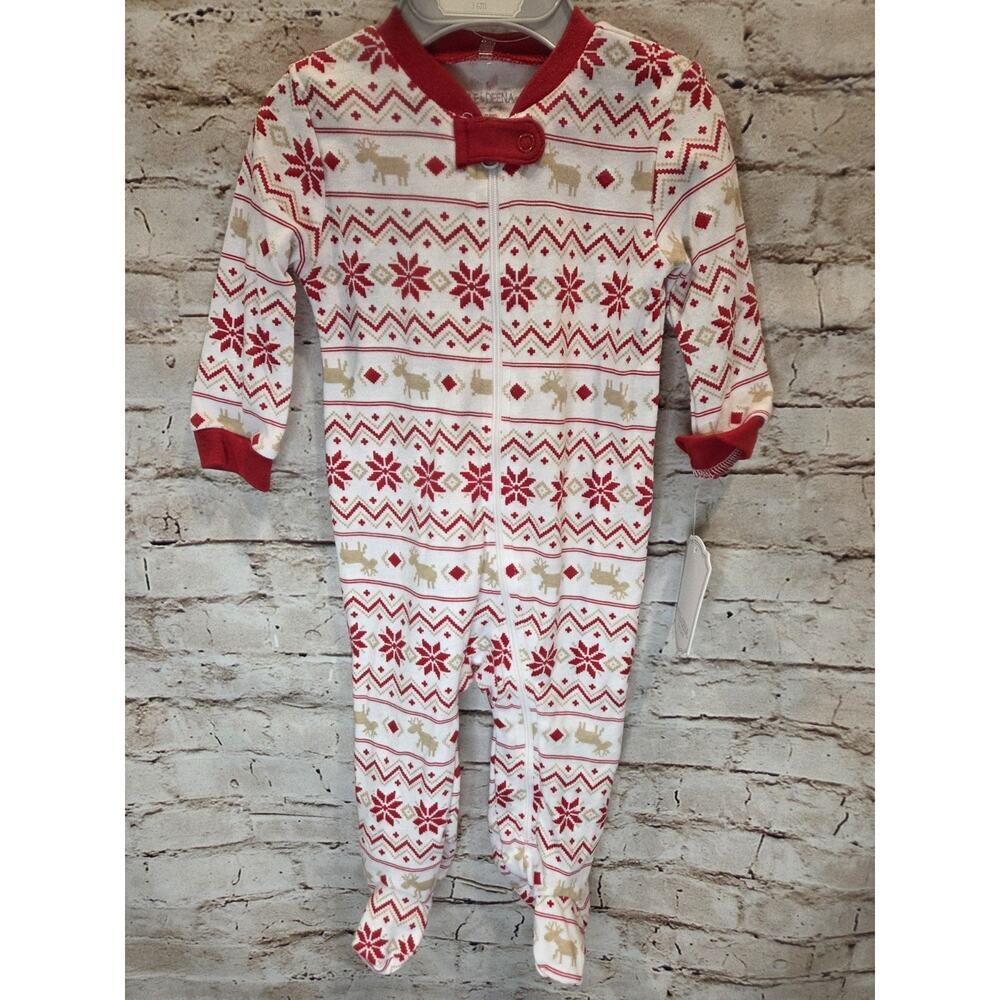 Kyle & Deena Ave Christmas Bodysuit Holiday Unisex Size 3-6 Months NWT